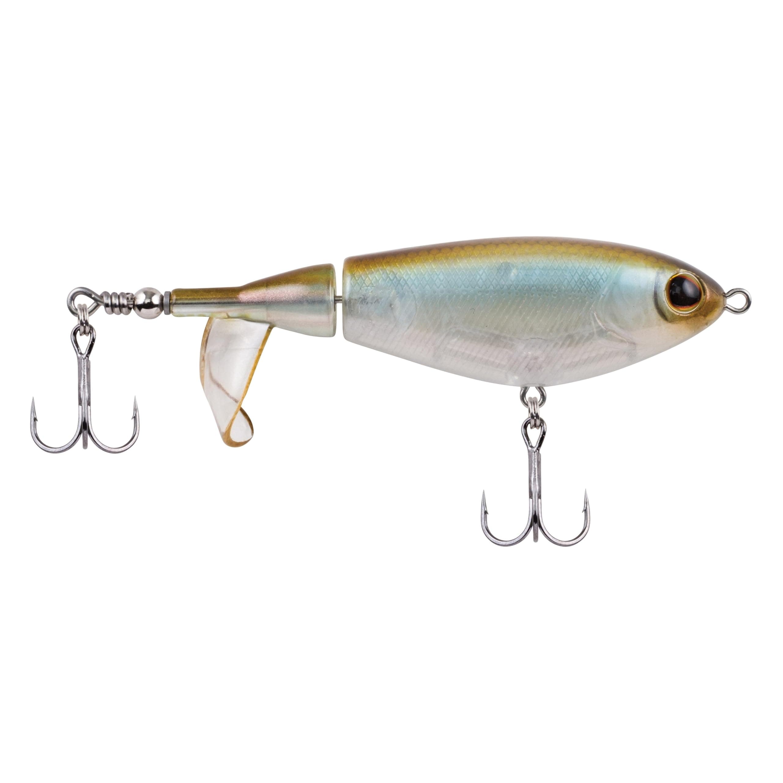 Berkley Choppo Topwater Fishing Lure - Esca propulsiva facile da usare per la spigola e i pesci predatori, crea il massimo disturbo e rumore in superficie - 10.5cm / Perfect Ghost