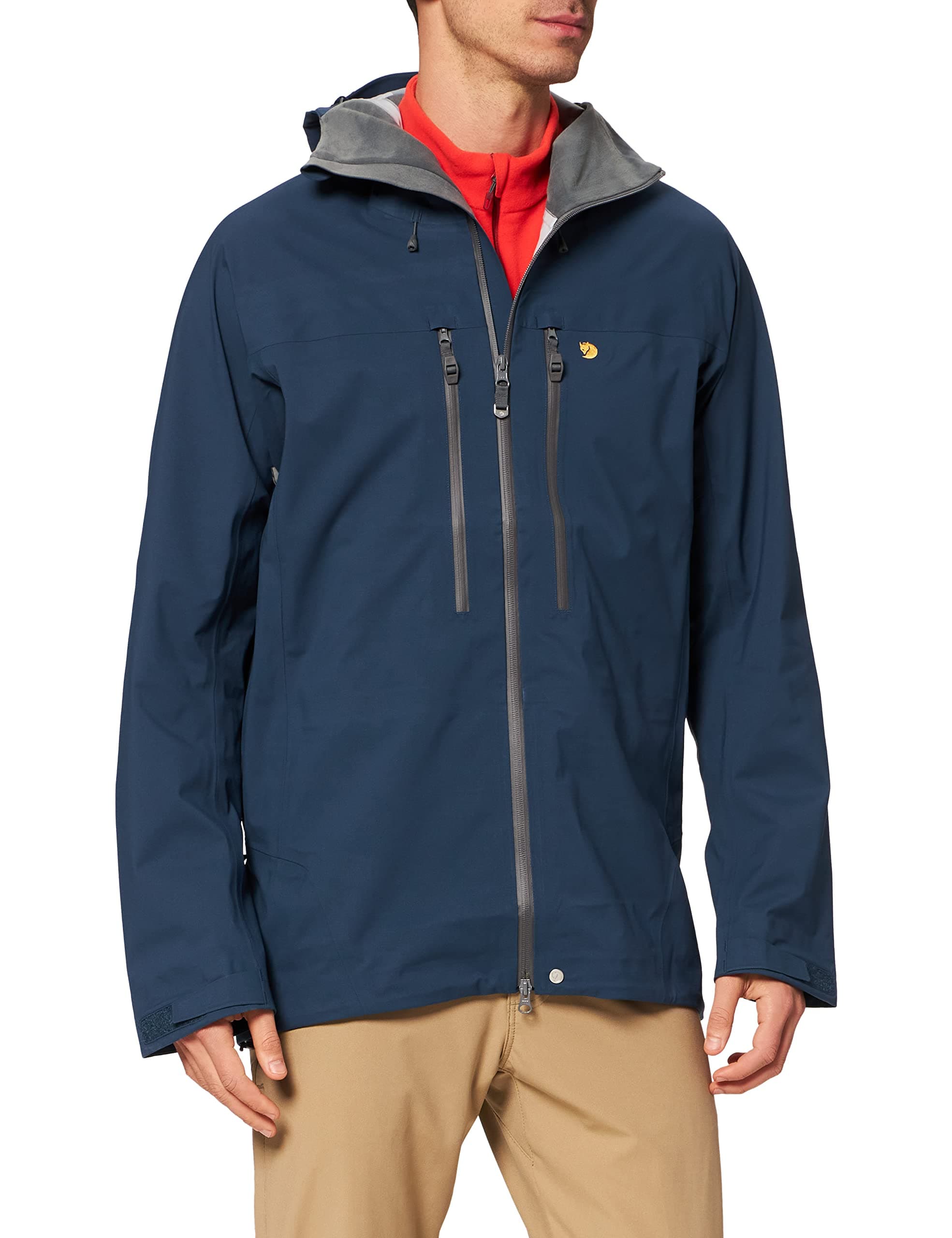 Fjällräven Bergtagen Eco-Shell Jacket M, Giacca Sportiva Uomo, Blu (Mountain Blue), S