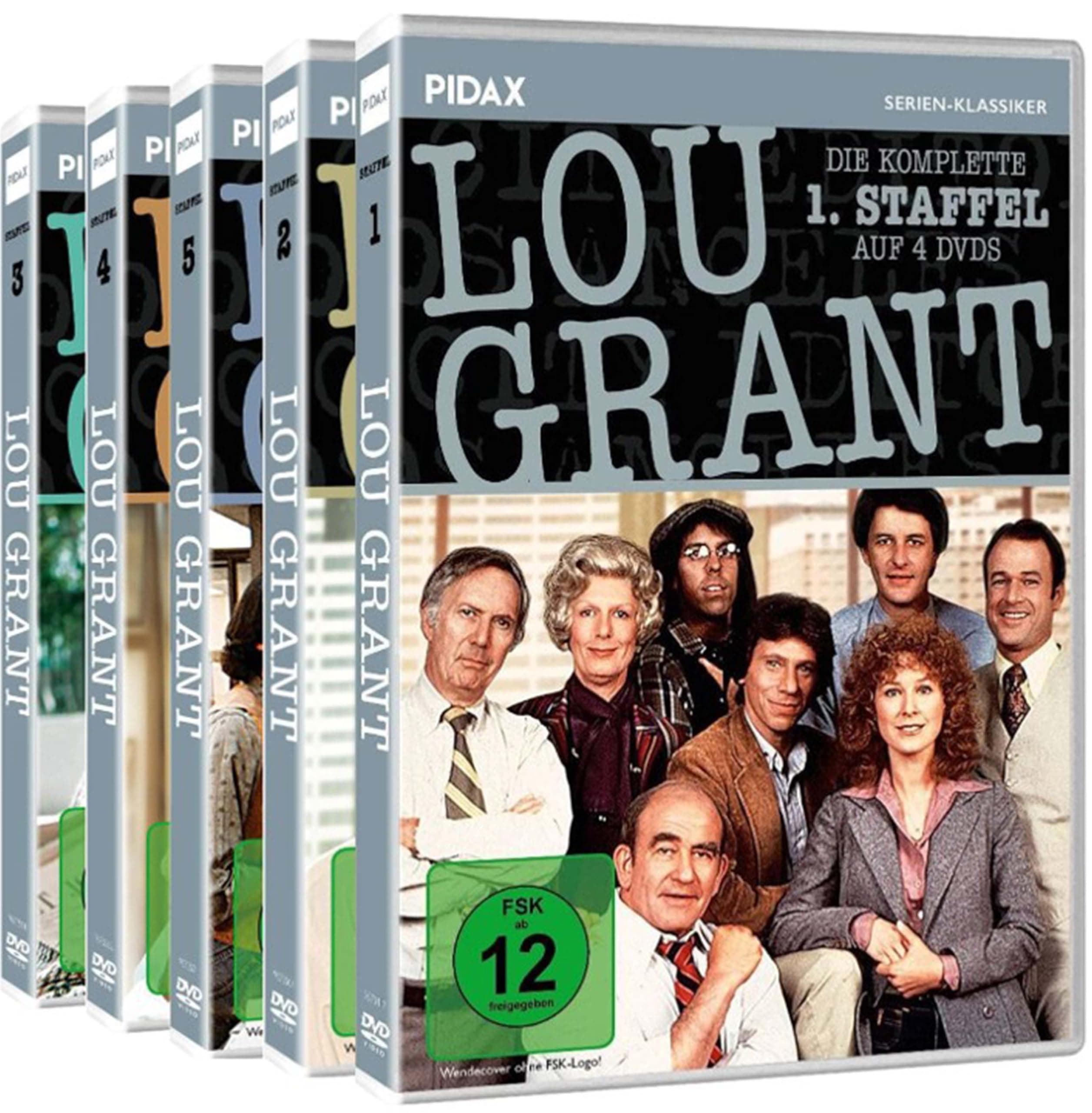 Lou Grant - die komplette 114-teilige preisgekrönte Kult Reporter Serie mit Edward Asner (Pidax Serien-Klassiker) zzgl. Bonus Krimi DVD [21 DVDs] [Collector's Edition]